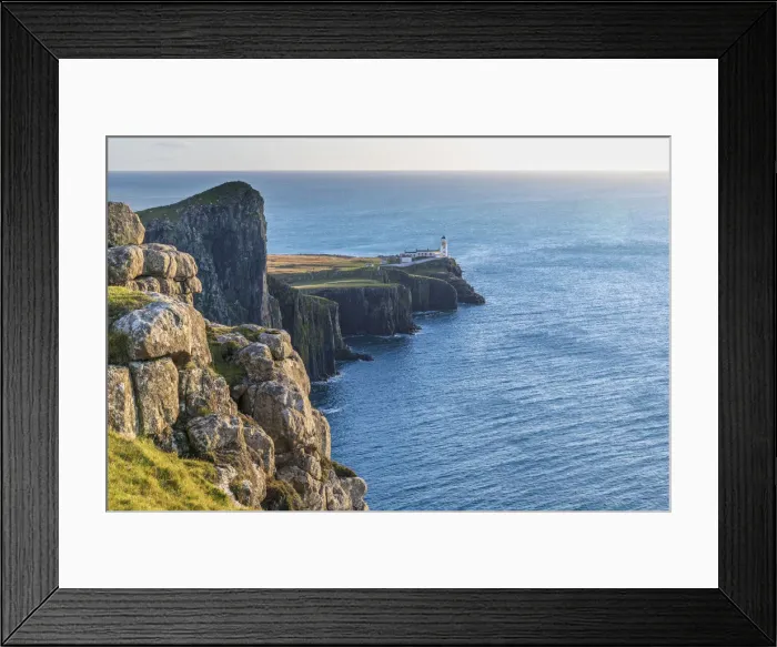 Framed Print : UK, Scotland, Highland, Isle of Skye, Duirinish Peninsula, Neist Point Framed Print : UK, Scotland, Highland, Isle of Skye, Duirinish Peninsula, Neist Point