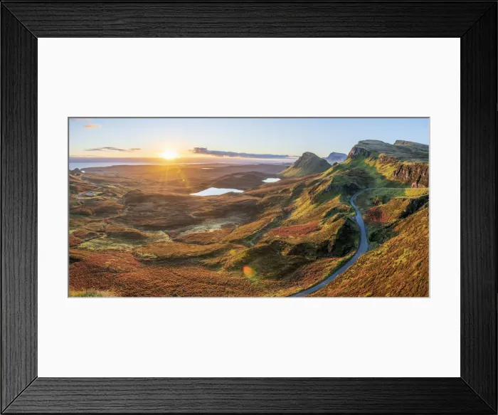 Framed Print : UK, Scotland, Highland, Isle of Skye, Trotternish Peninsula Framed Print : UK, Scotland, Highland, Isle of Skye, Trotternish Peninsula
