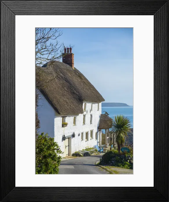Framed Print : Church Cove, Lizard, Lizard Peninsula, Cornwall, England, UK Framed Print : Church Cove, Lizard, Lizard Peninsula, Cornwall, England, UK
