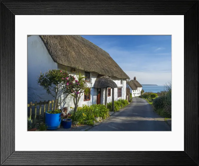 Framed Print : Church Cove, Lizard, Lizard Peninsula, Cornwall, England, UK Framed Print : Church Cove, Lizard, Lizard Peninsula, Cornwall, England, UK