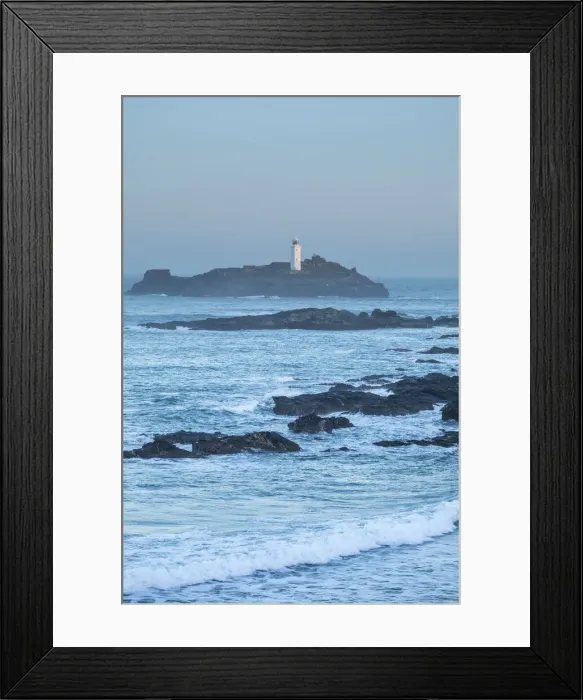 Framed Print : Godrevy lighthouse, North Cornwall Coast, Cornwall, England, UK Framed Print : Godrevy lighthouse, North Cornwall Coast, Cornwall, England, UK