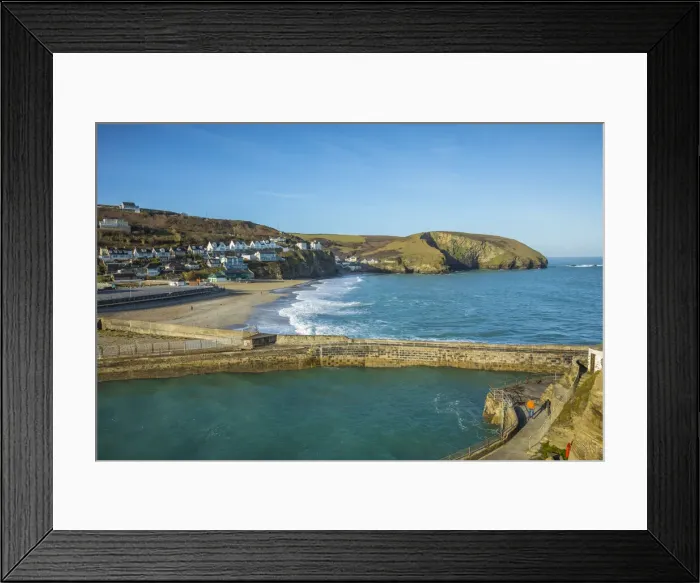 Framed Print : Cornwall, England, UK Framed Print : Cornwall, England, UK