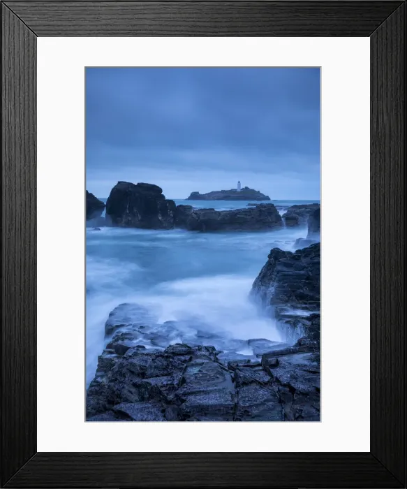 Framed Print : Godrevy lighthouse, Cornwall, England, UK Framed Print : Godrevy lighthouse, Cornwall, England, UK