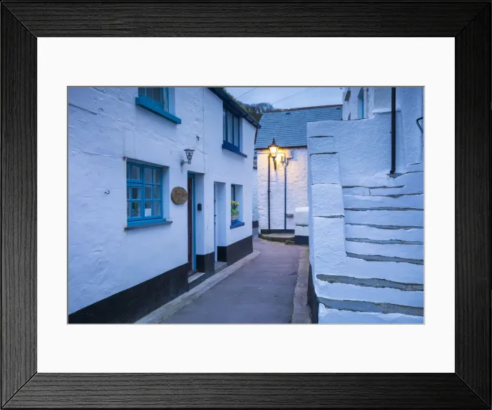 Framed Print : Polperro, Cornwall, England, UK Framed Print : Polperro, Cornwall, England, UK