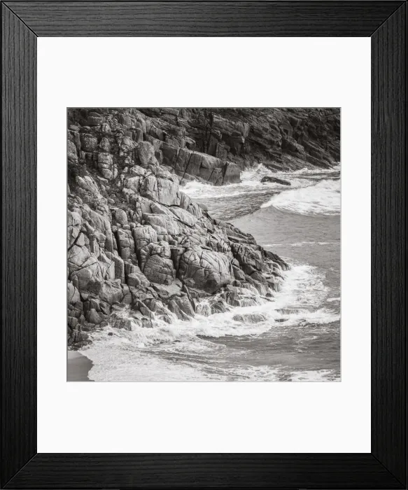 Framed Print : Porthcurno beach, Cornwall, England, UK Framed Print : Porthcurno beach, Cornwall, England, UK