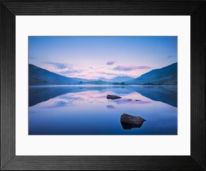 Framed Print : Snowdon reflections, Llyn Llydaw, Snowdonia National Park, Wales, UK Framed Print : Snowdon reflections, Llyn Llydaw, Snowdonia National Park, Wales, UK