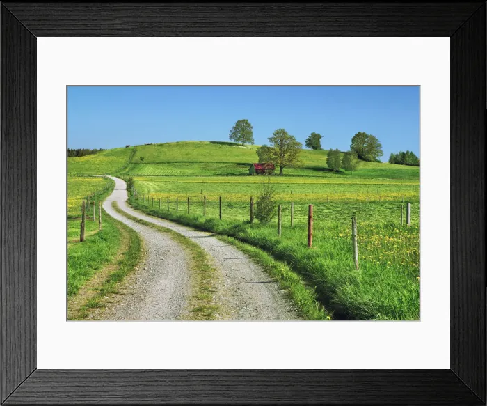 Framed Print : Alpine upland - Germany, Bavaria, Upper Bavaria, Garmisch-Partenkirchen Framed Print : Alpine upland - Germany, Bavaria, Upper Bavaria, Garmisch-Partenkirchen