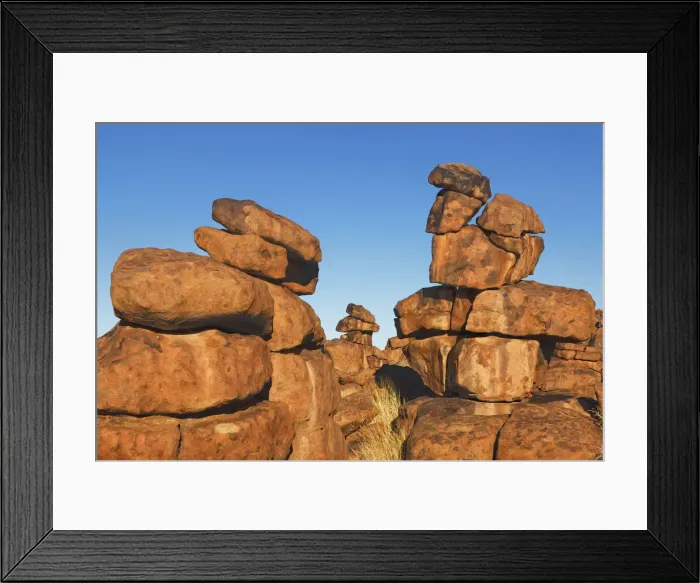 Framed Print : Rock landscape - Namibia, Karas, Keetmanshoop, Giants Playground - Namib Framed Print : Rock landscape - Namibia, Karas, Keetmanshoop, Giants Playground - Namib