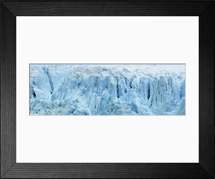 Framed Print : Glacier detail - Argentina, Santa Cruz, Lago Argentino, south of Peninsula Magellanes