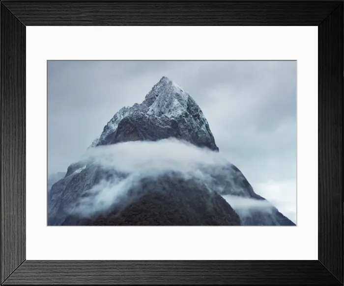 Framed Print : Mitre Peak - New Zealand, South Island, Southland, Fiordland, Milford Sound Framed Print : Mitre Peak - New Zealand, South Island, Southland, Fiordland, Milford Sound