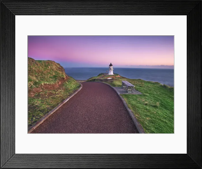 Framed Print : Lighthouse at Cape Reinga - New Zealand, North Island, Northland, Far North, Cape Reinga Framed Print : Lighthouse at Cape Reinga - New Zealand, North Island, Northland, Far North, Cape Reinga