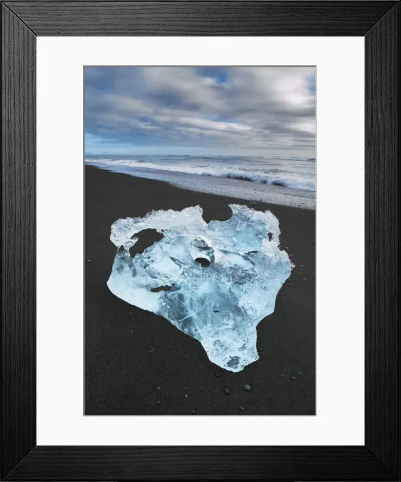 Framed Print : Glacier ice grinded - Iceland, Eastern Region, Jokulsarlon - Vatnajokull National Park Framed Print : Glacier ice grinded - Iceland, Eastern Region, Jokulsarlon - Vatnajokull National Park