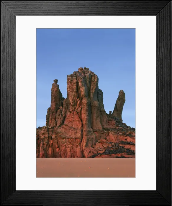 Framed Print : Erosion landscape in Tassili du Hoggar - Algeria, Tassili Hoggar, Tahaggart - Sahara Framed Print : Erosion landscape in Tassili du Hoggar - Algeria, Tassili Hoggar, Tahaggart - Sahara