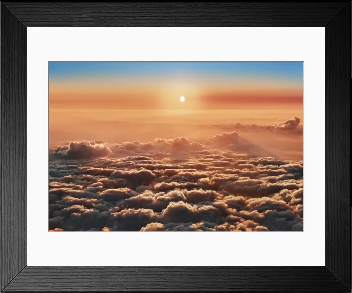 Framed Print : Cloud impression seen from Santa Maria volcano - Guatemala, Quezaltenango, Santa Maria Framed Print : Cloud impression seen from Santa Maria volcano - Guatemala, Quezaltenango, Santa Maria