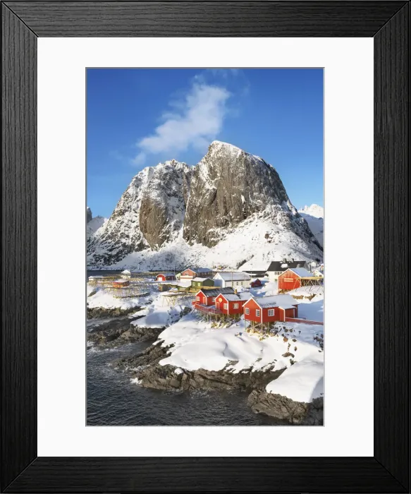 Framed Print : Fishermen village Hamnoy - Norway, Nordland, Lofoten, Moskenesoya, Hamnoy Framed Print : Fishermen village Hamnoy - Norway, Nordland, Lofoten, Moskenesoya, Hamnoy