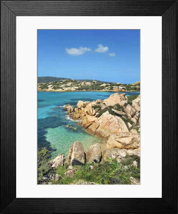 Framed Print : Coast impression Isola Maddalena - Italy, Sardinia, Olbia-Tempio, Archipelago Maddalena Framed Print : Coast impression Isola Maddalena - Italy, Sardinia, Olbia-Tempio, Archipelago Maddalena
