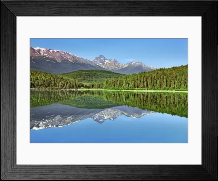 Framed Print : reflection at Patricia Lake - Canada, Alberta, Jasper National Park, Jasper Framed Print : reflection at Patricia Lake - Canada, Alberta, Jasper National Park, Jasper