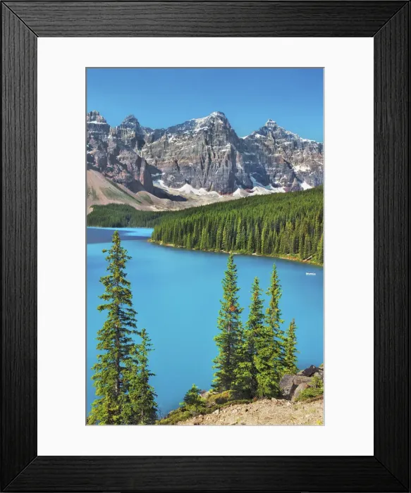 Framed Print : Moraine Lake and Valley of the Ten Peaks - Canada, Alberta, Banff National Park Framed Print : Moraine Lake and Valley of the Ten Peaks - Canada, Alberta, Banff National Park