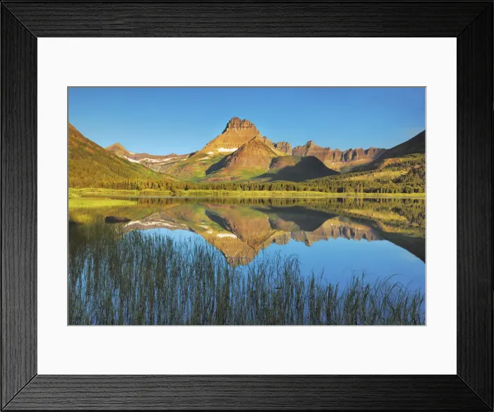 Framed Print : Swiftcurrent Lake - USA, Montana, Glacier National Park, Many Glacier Framed Print : Swiftcurrent Lake - USA, Montana, Glacier National Park, Many Glacier