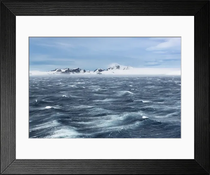 Framed Print : Antarctic glacier coast near Brown Bluff - Antarctica, Antarctic Peninsula, Tabarin Framed Print : Antarctic glacier coast near Brown Bluff - Antarctica, Antarctic Peninsula, Tabarin