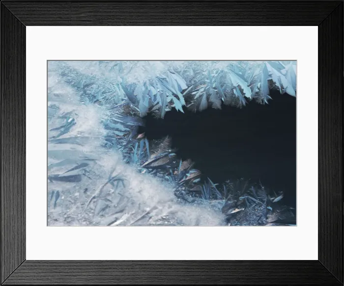 Framed Print : Pack ice with ice chrystals - Antarctica, Weddell Sea, Queen Maud Land, Ekstrom Ice Shelf, Atka Bay Framed Print : Pack ice with ice chrystals - Antarctica, Weddell Sea, Queen Maud Land, Ekstrom Ice Shelf, Atka Bay