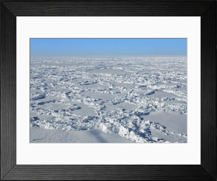 Framed Print : Pack ice - Antarctica, Weddell Sea, Riiser Larsen Ice Shelf Framed Print : Pack ice - Antarctica, Weddell Sea, Riiser Larsen Ice Shelf