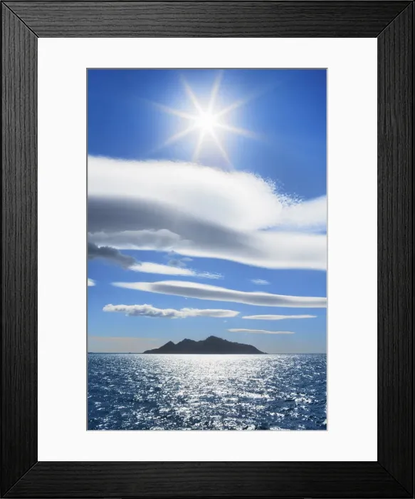Framed Print : Coast impression at Drygalski Fjord - South Georgia, Drygalski Fjord