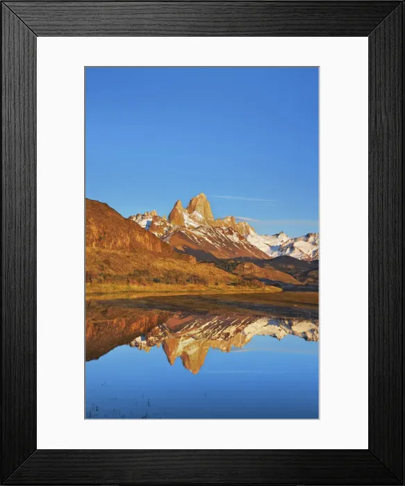 Framed Print : Fitzroy Range - Argentina, Santa Cruz, Los Glaciares, El Chalten, Mount Fitz Roy Framed Print : Fitzroy Range - Argentina, Santa Cruz, Los Glaciares, El Chalten, Mount Fitz Roy