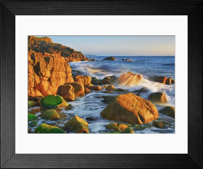 Framed Print : Coast landscape at Porth Nanven - United Kingdom, England, Cornwall, Saint Just Framed Print : Coast landscape at Porth Nanven - United Kingdom, England, Cornwall, Saint Just