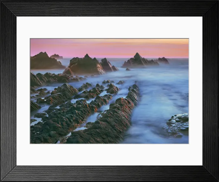 Framed Print : Cliff landscape at Hartland Quay - United Kingdom, England, Devon, Bude, Hartland Quay Framed Print : Cliff landscape at Hartland Quay - United Kingdom, England, Devon, Bude, Hartland Quay