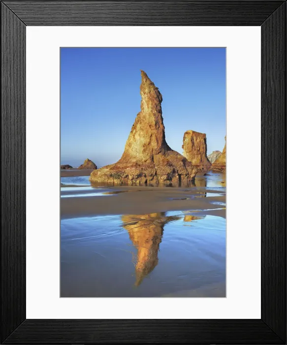 Framed Print : Coast landscape with bizarre rocks - USA, Oregon, Curry, Samuel H Framed Print : Coast landscape with bizarre rocks - USA, Oregon, Curry, Samuel H