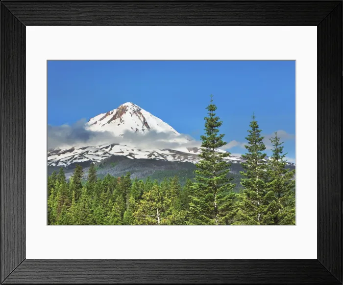 Framed Print : Mountain impression Mount Hood - USA, Oregon, Hood River