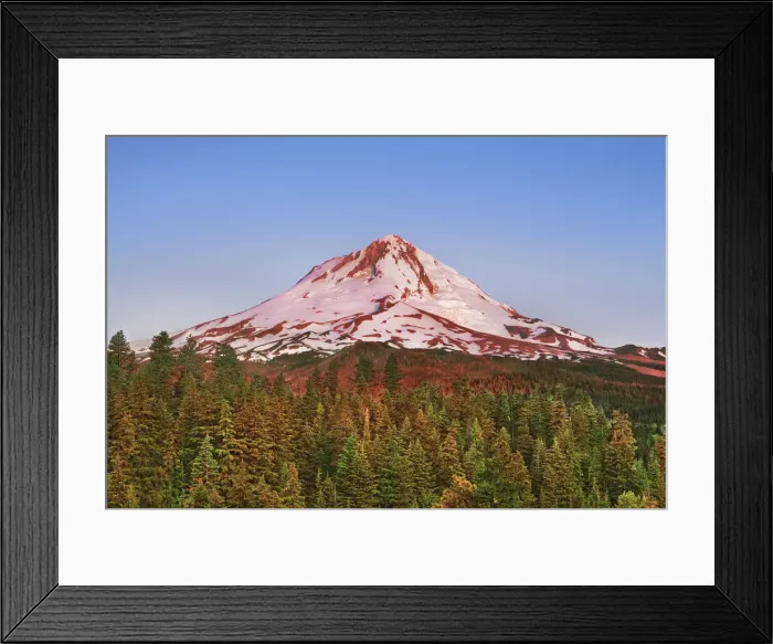 Framed Print : Mountain impression Mount Hood - USA, Oregon, Hood River, Mount Hood