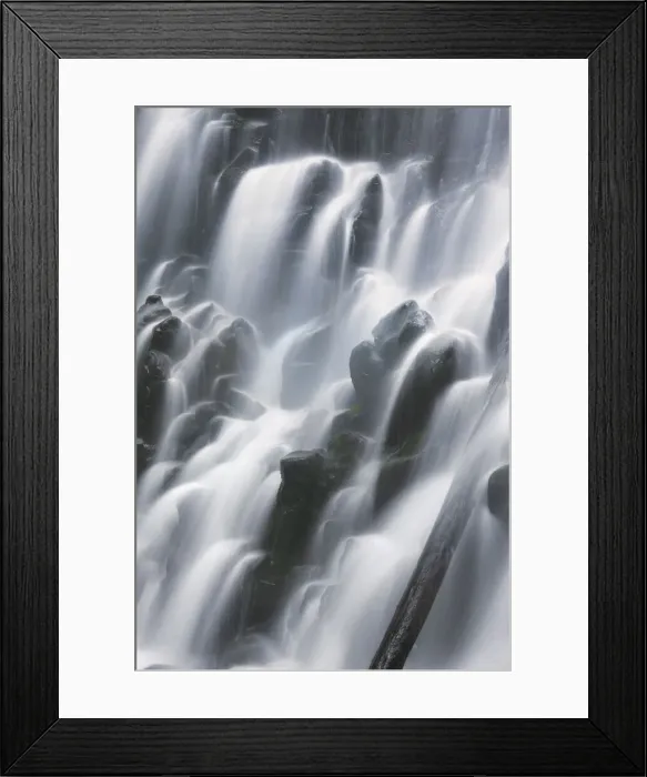 Framed Print : Waterfall Ramona Falls - USA, Oregon, Hood River, Ramona Falls - Cascade Range Framed Print : Waterfall Ramona Falls - USA, Oregon, Hood River, Ramona Falls - Cascade Range