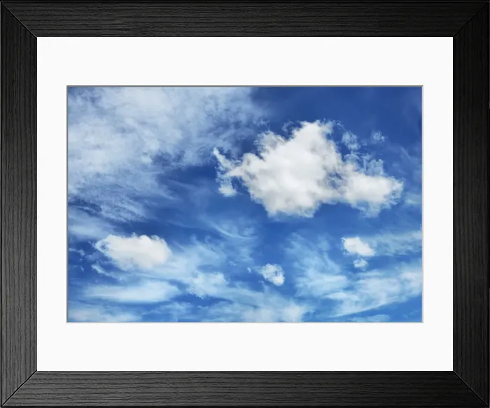 Framed Print : Cloud impression - USA, Oregon, Deschutes, Wickiup Reservoir - Cascade Range Framed Print : Cloud impression - USA, Oregon, Deschutes, Wickiup Reservoir - Cascade Range