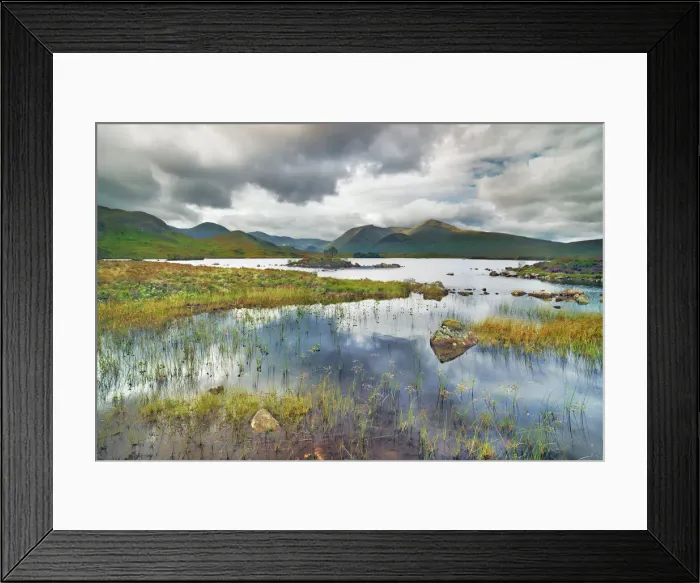 Framed Print : Moorland at Rannoch Moor - United Kingdom, Scotland, Argyll and Bute Framed Print : Moorland at Rannoch Moor - United Kingdom, Scotland, Argyll and Bute