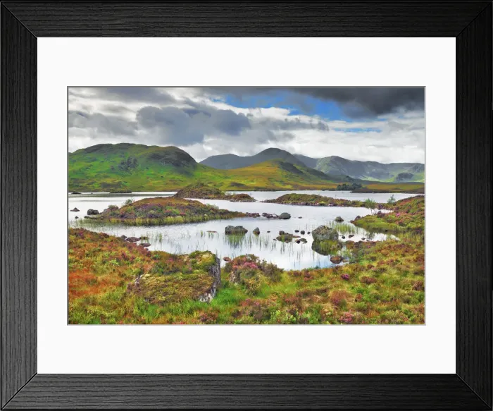 Framed Print : Moorland at Rannoch Moor - United Kingdom, Scotland, Argyll and Bute Framed Print : Moorland at Rannoch Moor - United Kingdom, Scotland, Argyll and Bute
