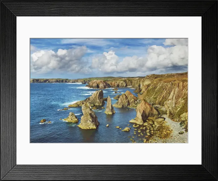Framed Print : Cliff landscape at Mangersta - United Kingdom, Scotland, Outer Hebrides, Lewis Framed Print : Cliff landscape at Mangersta - United Kingdom, Scotland, Outer Hebrides, Lewis