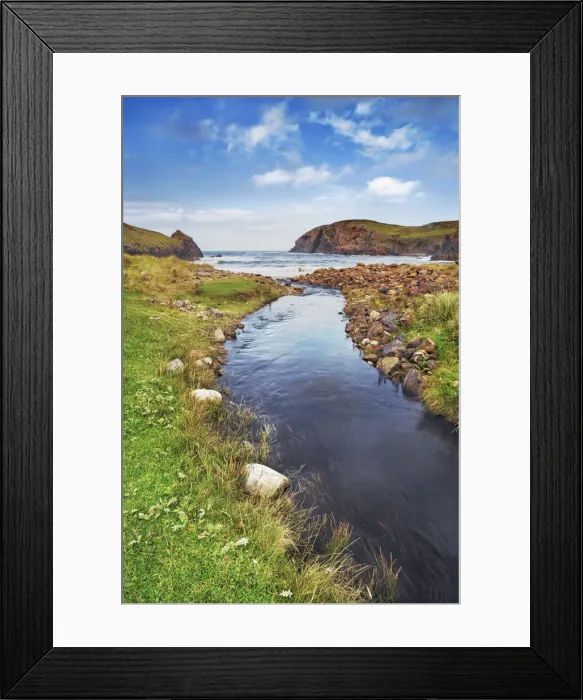 Framed Print : Moor brook at Dail Beag - United Kingdom, Scotland, Outer Hebrides, Lewis Framed Print : Moor brook at Dail Beag - United Kingdom, Scotland, Outer Hebrides, Lewis