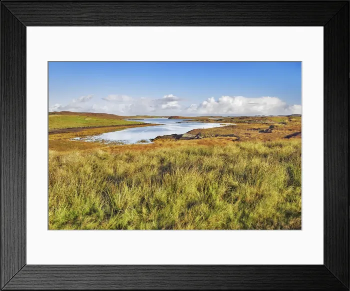 Framed Print : Moorland on Lewis - United Kingdom, Scotland, Outer Hebrides, Lewis Framed Print : Moorland on Lewis - United Kingdom, Scotland, Outer Hebrides, Lewis