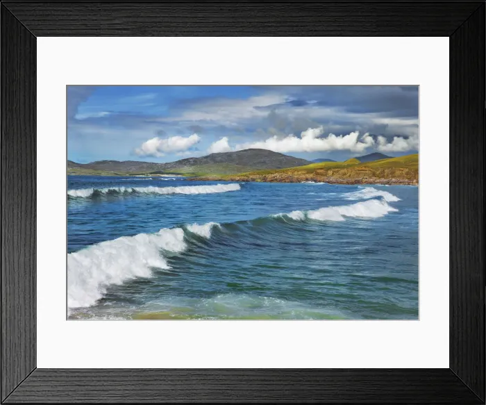 Framed Print : Beach impression Rubha Romaigidh on Harris - United Kingdom, Scotland, Outer Hebrides Framed Print : Beach impression Rubha Romaigidh on Harris - United Kingdom, Scotland, Outer Hebrides