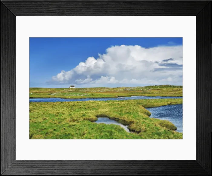 Framed Print : Moorland on South Uist - United Kingdom, Scotland, Outer Hebrides, South Uist Framed Print : Moorland on South Uist - United Kingdom, Scotland, Outer Hebrides, South Uist