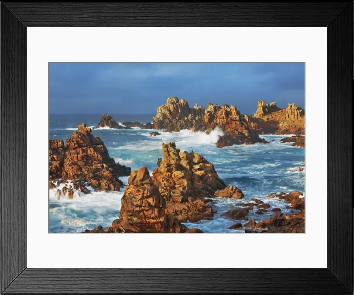Framed Print : Rocky coast at Pointe de Creac h - France, Brittany, Finistere, Brest, Ouessant Framed Print : Rocky coast at Pointe de Creac h - France, Brittany, Finistere, Brest, Ouessant