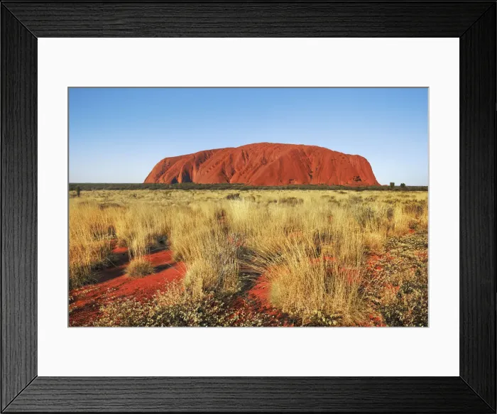 Framed Print : Ayers Rock - Australia, Northern Territory, Uluru-Kata-Tjuta National Park, Ayers Rock Framed Print : Ayers Rock - Australia, Northern Territory, Uluru-Kata-Tjuta National Park, Ayers Rock