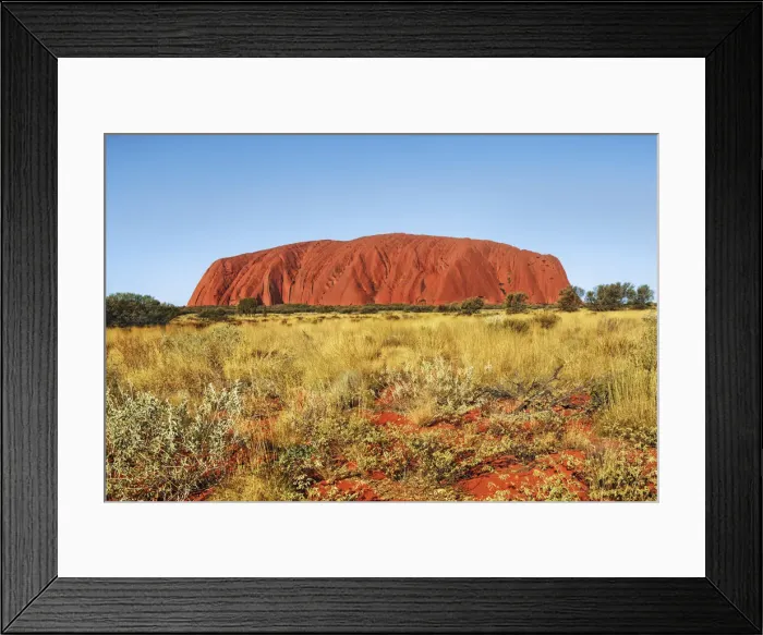Framed Print : Ayers Rock - Australia, Northern Territory, Uluru-Kata-Tjuta National Park, Ayers Rock Framed Print : Ayers Rock - Australia, Northern Territory, Uluru-Kata-Tjuta National Park, Ayers Rock