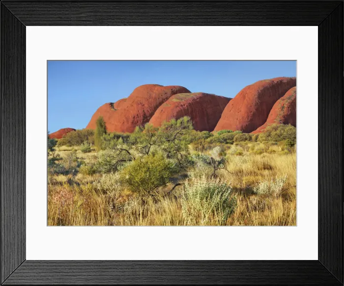 Framed Print : Rock formation Olgas - Australia, Northern Territory, Uluru-Kata-Tjuta National Park Framed Print : Rock formation Olgas - Australia, Northern Territory, Uluru-Kata-Tjuta National Park