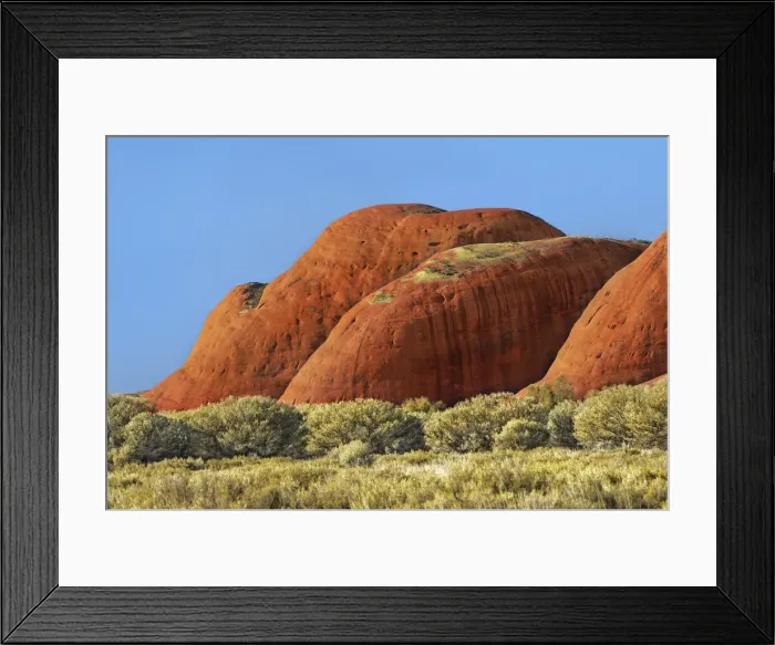 Framed Print : Rock formation Olgas - Australia, Northern Territory, Uluru-Kata-Tjuta National Park Framed Print : Rock formation Olgas - Australia, Northern Territory, Uluru-Kata-Tjuta National Park