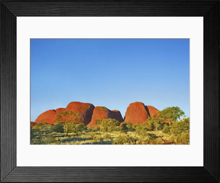 Framed Print : Rock formation Olgas - Australia, Northern Territory, Uluru-Kata-Tjuta National Park Framed Print : Rock formation Olgas - Australia, Northern Territory, Uluru-Kata-Tjuta National Park
