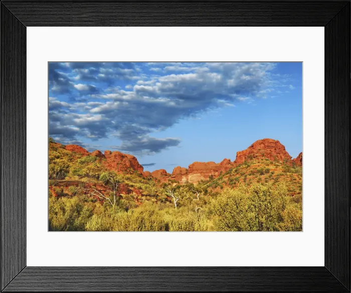 Framed Print : Rock formation at Kings Canyon - Australia, Northern Territory, Watarrka National Park Framed Print : Rock formation at Kings Canyon - Australia, Northern Territory, Watarrka National Park