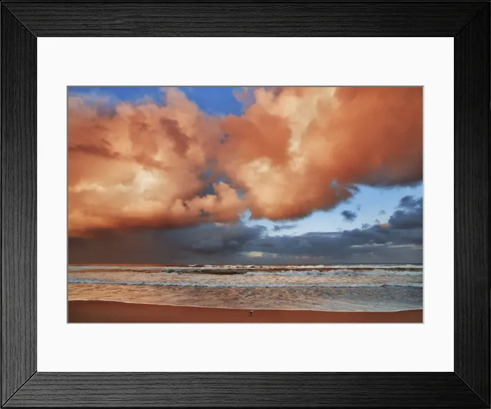 Framed Print : Ocean impression - Australia, New South Wales, Forster, Booti Booti National Park - Booti